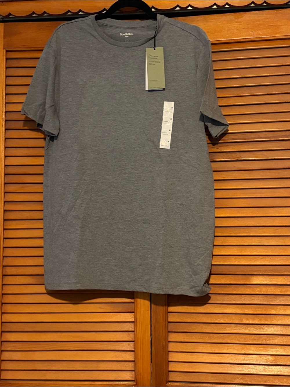 Goodfellow & Co Gray Short-Sleeve Crew Neck Tee